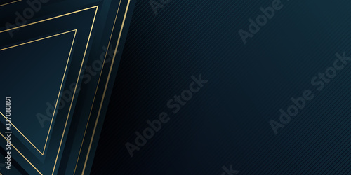 Gold black blueish neutral carbon abstract background modern minimalist for presentation design. Suit for business, corporate, institution, party, festive, seminar, and talks. 