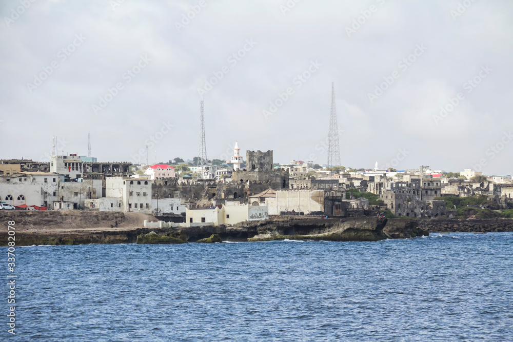 MOGADISHU, SOMALIA  : View of Mogadishu, Mogadishu is the capital city of Somalia