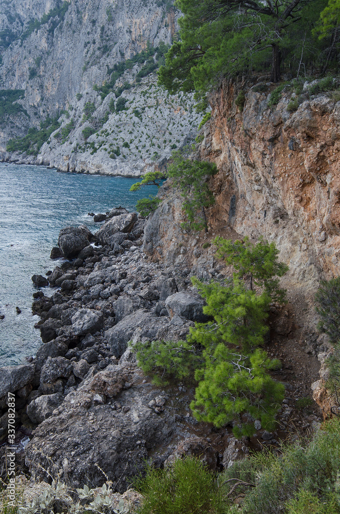 Obraz premium Rocks in Turkey