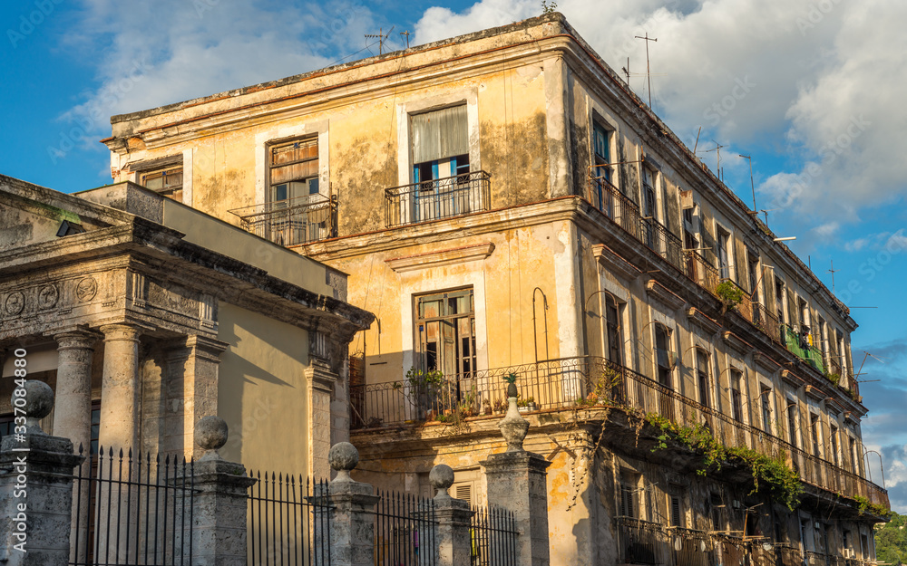 Old building in Havana, Cuba