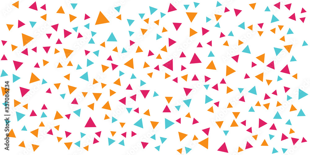 Triangle pattern on white background Triangle pattern on white background