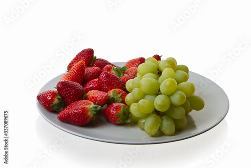 Fruits on a plate