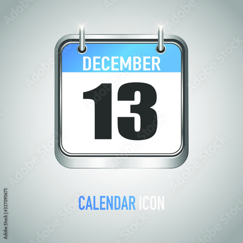 Beautiful square calendar. Date, day, month. Vector illustration background for reminder, app, UI, event, holiday, office document, icon, logo. isolated flat object and symbol. year collection © Oleksandr