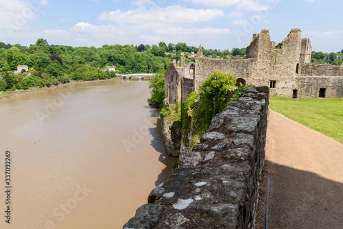 Chepstow Castle on the River Wye