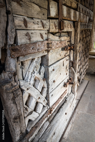 The oldest surviving castle doors in Europe