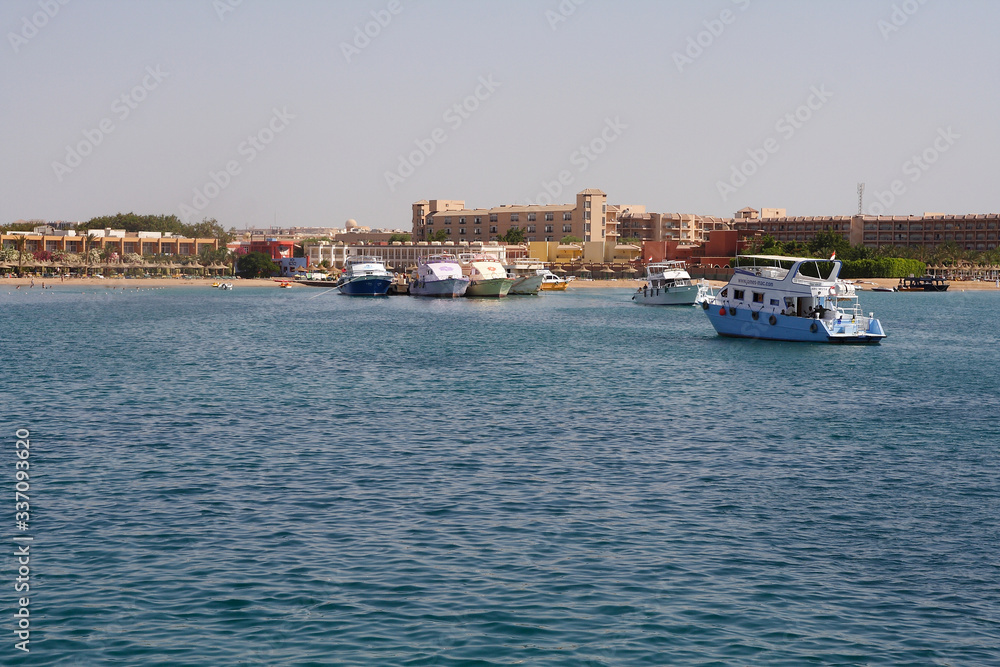 
Hurghada on the Red Sea in Egypt