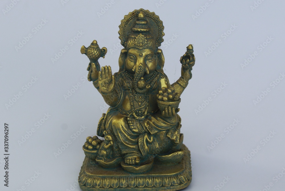 Antique Hindu Ganadewi Statue 