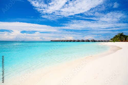 Beautiful tropical beach at Maldives © BlueOrange Studio