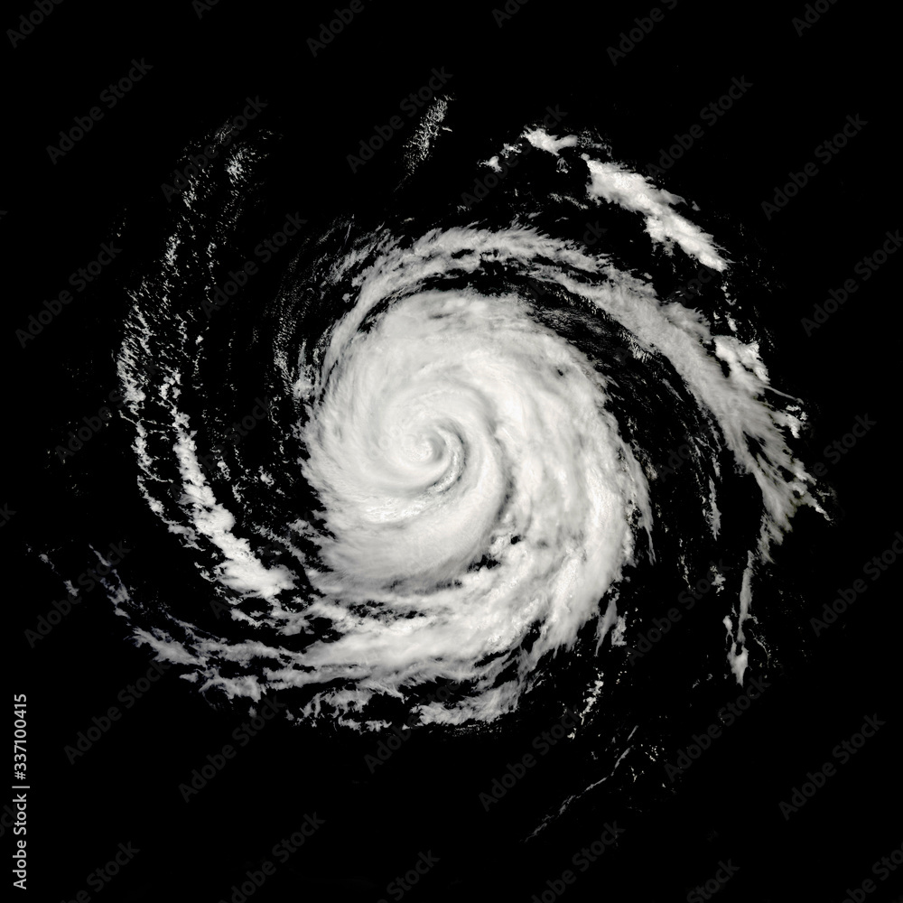 Fototapeta premium Global storm space vortex Celia (Elements of this image furnished by NASA)