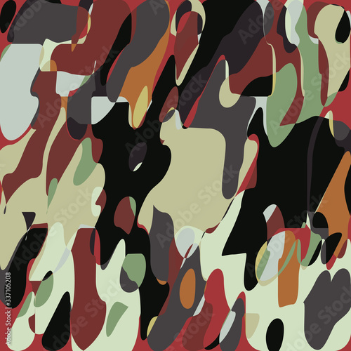 Digital Cammo Graffitti