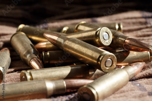 Foto Gewehr Patronen