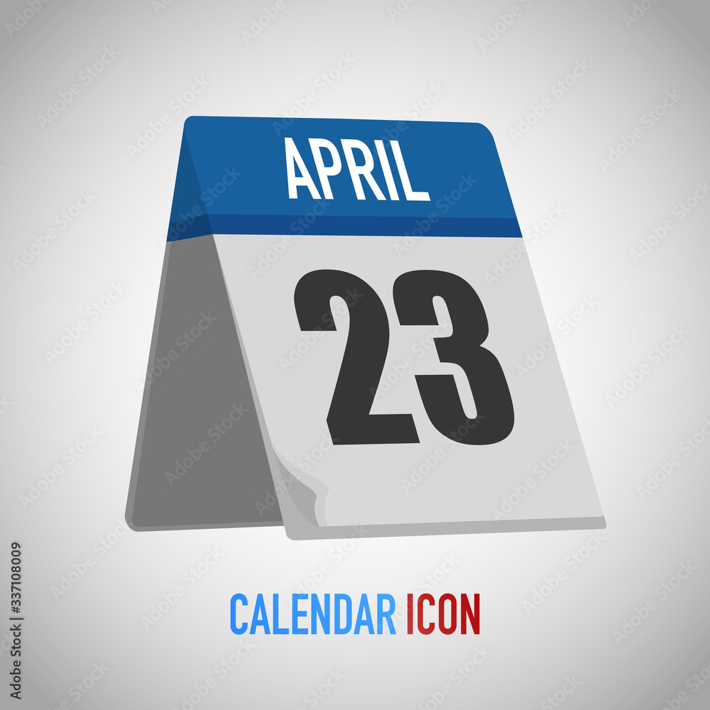 Table calendar. Date, day, month. Vector illustration background for reminder, app, UI, event, holiday, office document, icon and logo. isolated flat object and symbol. from year collection Table calendar. Date, day, month. Vector illustration background for reminder, app, UI, event, holiday, office document, icon and logo. isolated flat object and symbol. from year collection