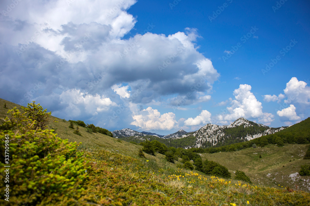Northern Velebit national park landscape