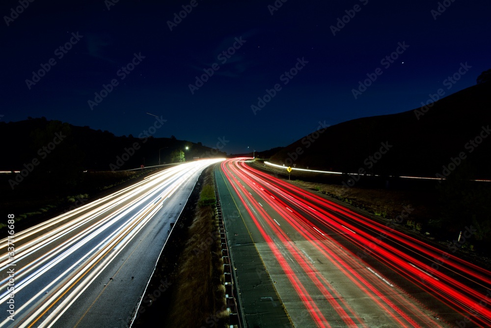 Night Scape trailing lights Night Scape trailing lights