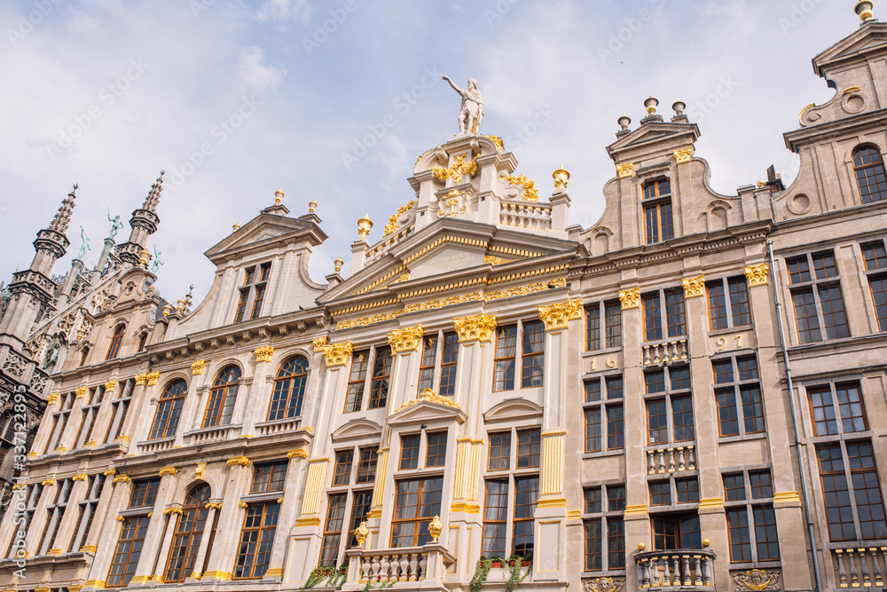 The main square of Brussels, Belgium, UNESCO World Heritage Site The main square of Brussels, Belgium, UNESCO World Heritage Site
