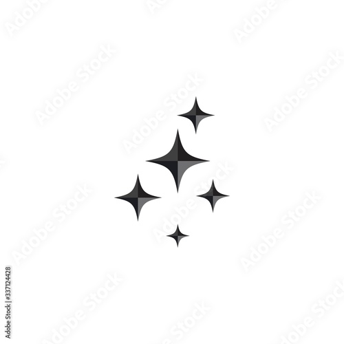Sparkling star icon