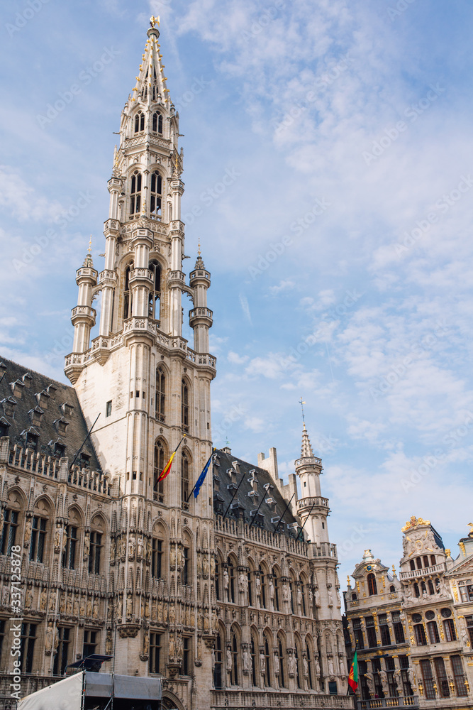On the Grand Place in Brussels, Belgium