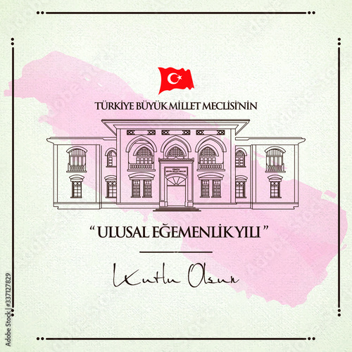 23 April 1920 (TBMM)
Grand National Assembly of Turkey 100th anniversary logo photo