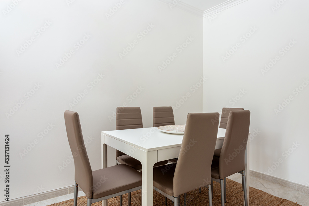 Fototapeta premium Beautiful modern living room. European hotel design.
