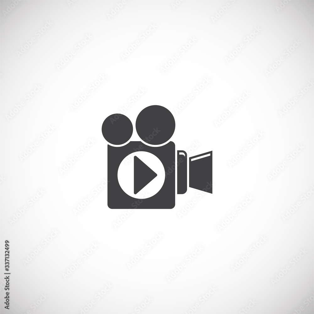 Cinema related icon on background for graphic and web design. Creative illustration concept symbol for web or mobile app Cinema related icon on background for graphic and web design. Creative illustration concept symbol for web or mobile app