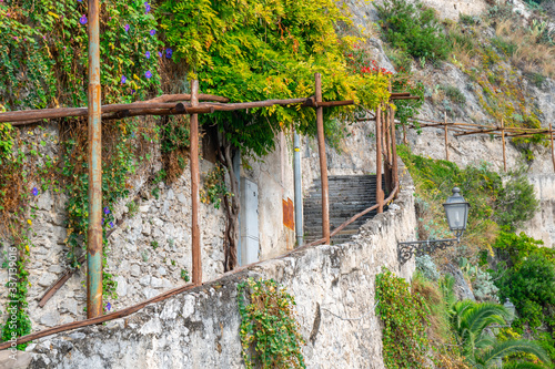 Amazing view of the road to Amalfi, Amalfi coast © k_samurkas
