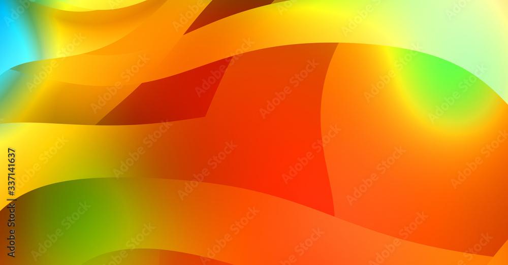 Abstract background with colorful gradient. Vibrant graphic wallpaper with stripes design. Fluid 2D illustration of modern movement. Abstract background with colorful gradient. Vibrant graphic wallpaper with stripes design. Fluid 2D illustration of modern movement.