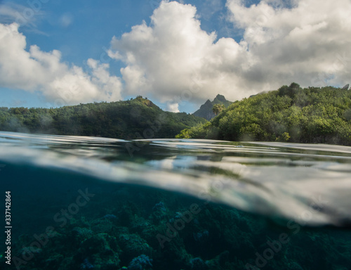 Canvas Print Tahiti beauty