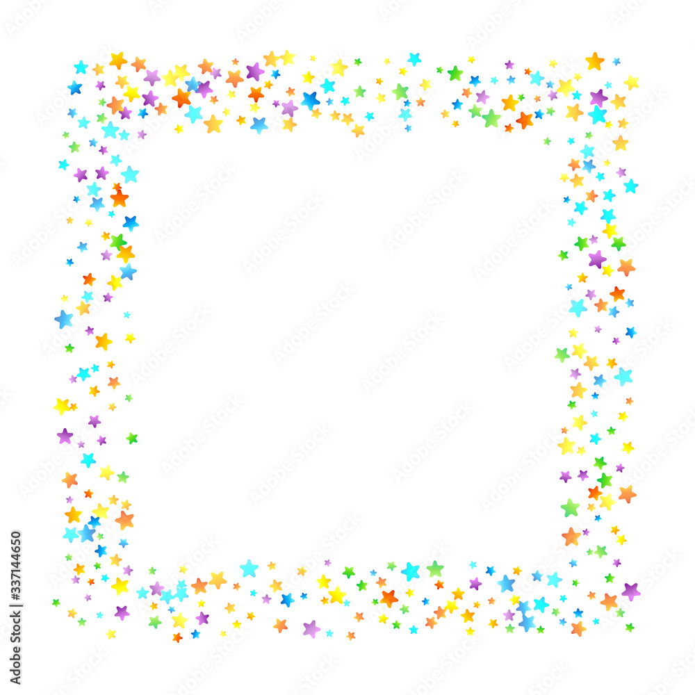 Rainbow Festive Confetti. Carnival Star Falling. Rainbow Festive Confetti. Carnival Star Falling.