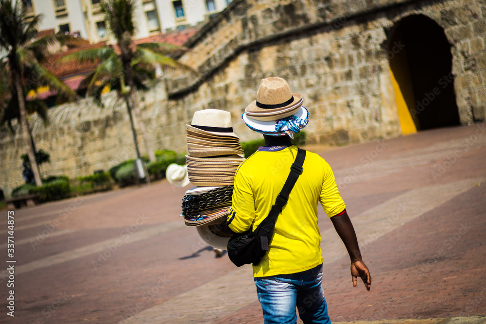 sombreros vueltiao  cartagena colombia