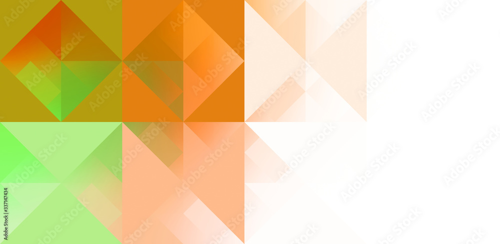 Fototapeta premium Geometric background of minimalist design. Abstract creative concept illustration.