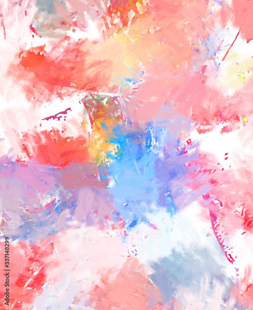 Brushed Painted Abstract Background. Brush stroked painting. Strokes of paint. 2D Illustration. Brushed Painted Abstract Background. Brush stroked painting. Strokes of paint. 2D Illustration.