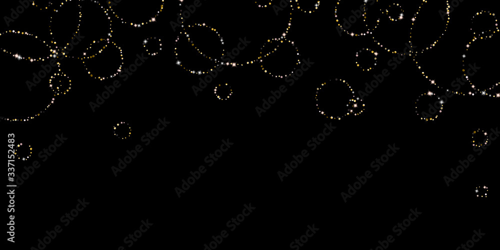 Gold Glitter Stars. Luxury Shiny Confetti. Gold Glitter Stars. Luxury Shiny Confetti.