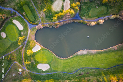 Drone Golf Course Plainsboro Princeton New Jersey