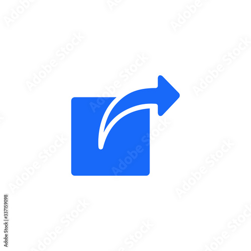 Free Download Share icon template - GFXLoad
