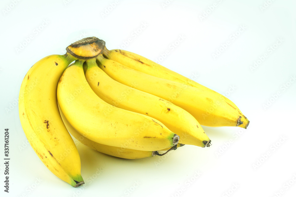Bananas in the basket look very nice.