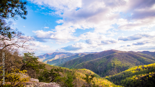 Blue Ridge Mountains Scenic View © F42PIX