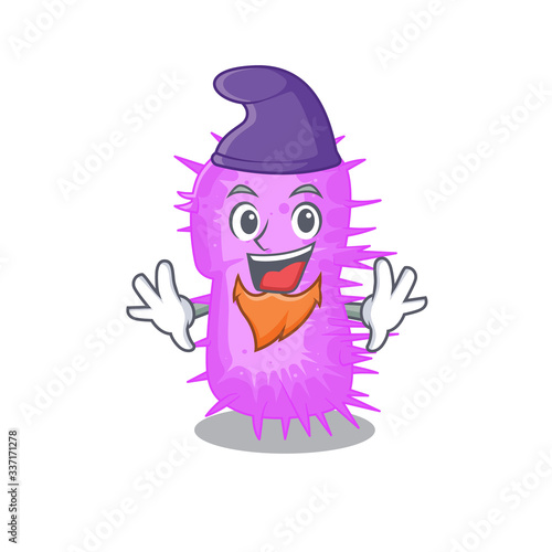 Cute picture of acinetobacter baumannii in Elf cartoon design