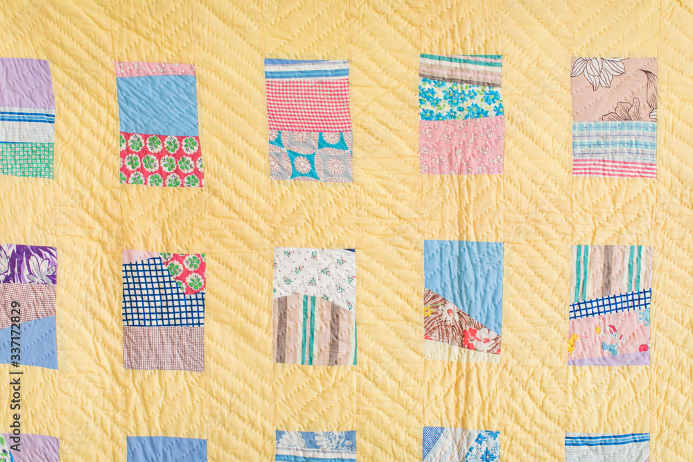 Fototapeta premium Block Quilt