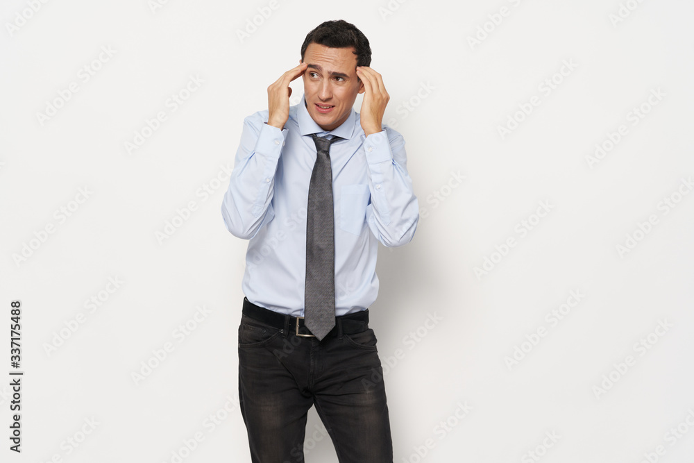 portrait of a handsome young man portrait of a handsome young man