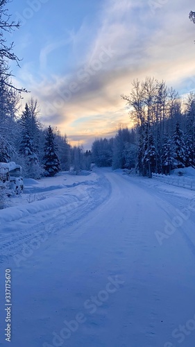 road in the snow © Teana