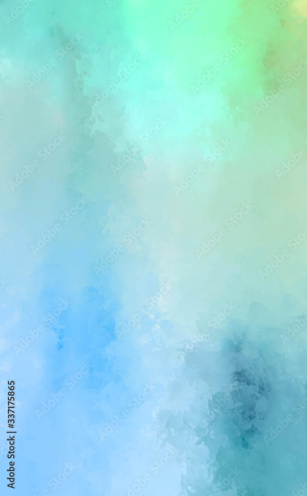 Fototapeta premium Brushed Painted Abstract Background. Brush stroked painting. Artistic vibrant and colorful wallpaper..