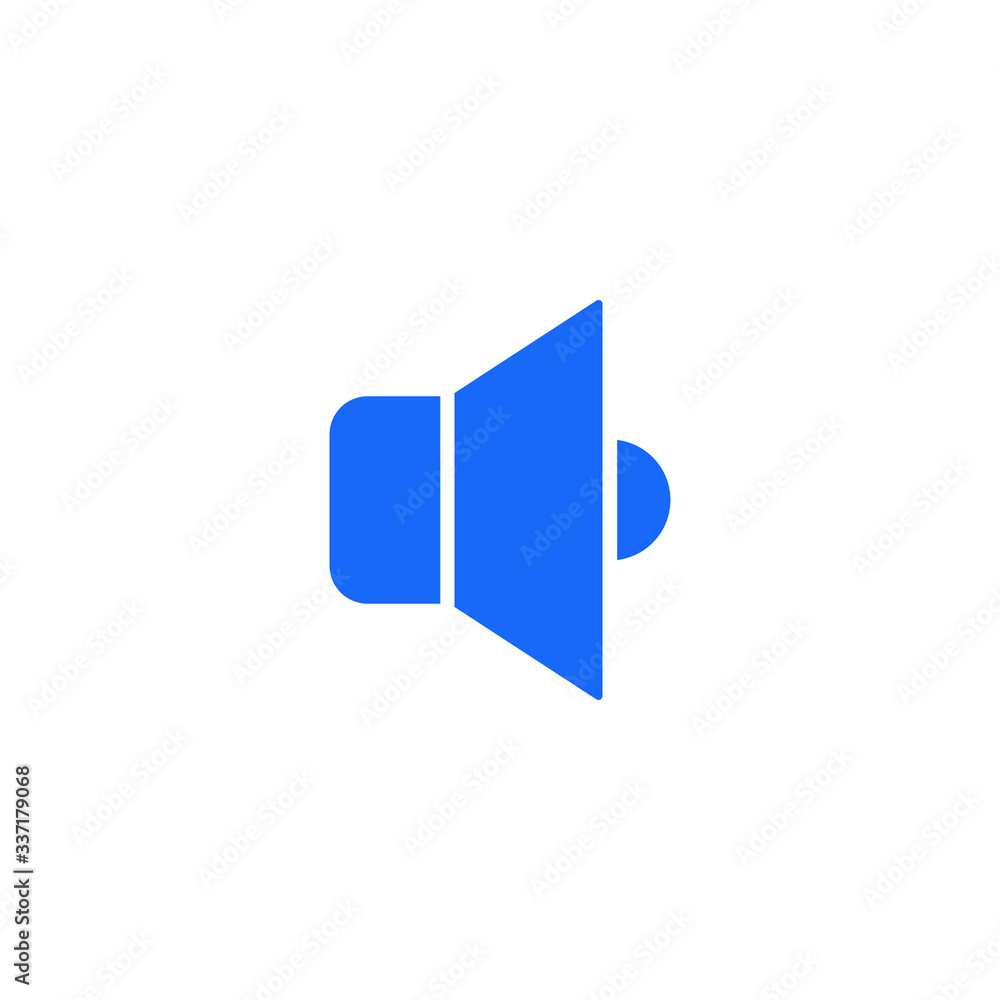 Loudspeaker icon template Loudspeaker icon template