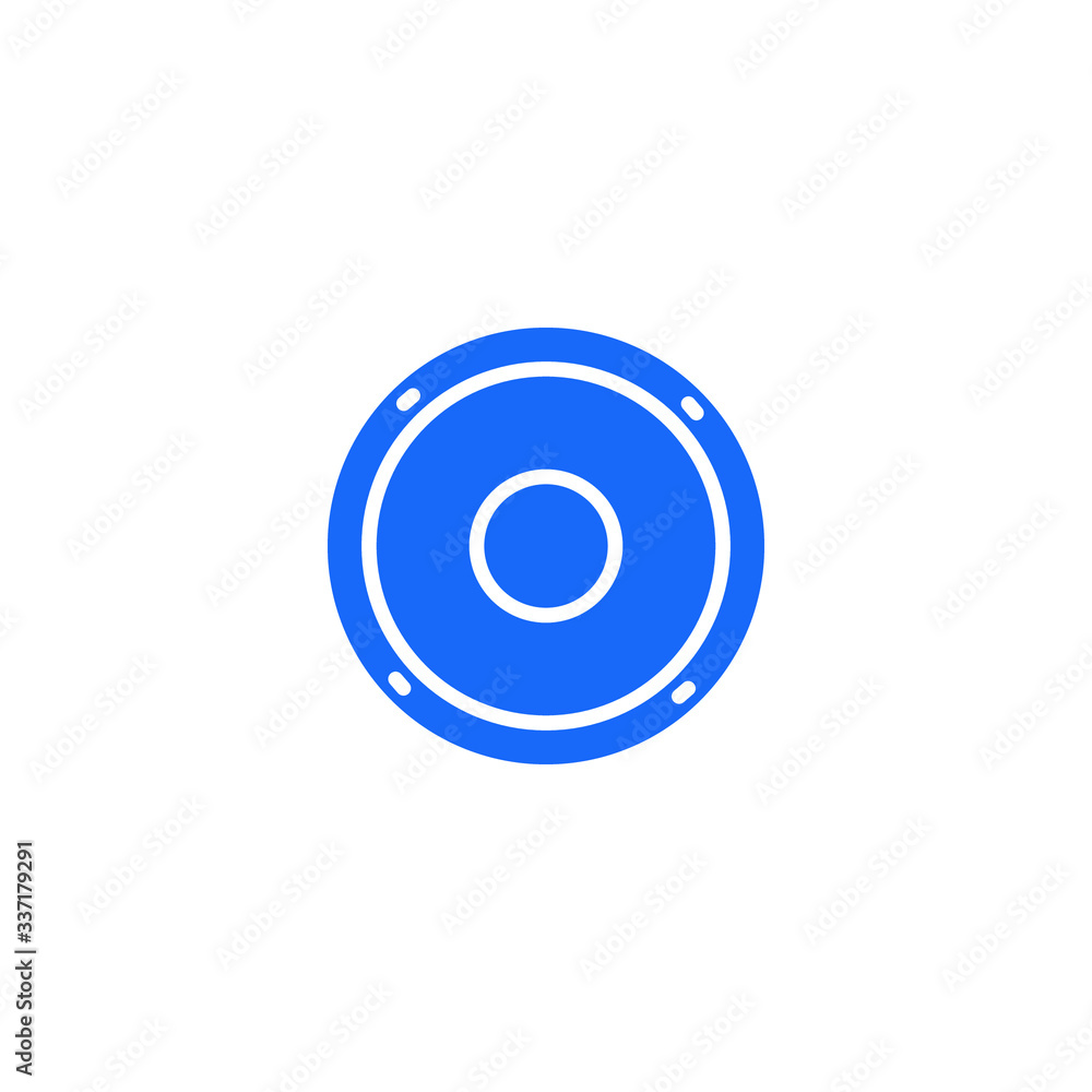 Loudspeaker icon template Loudspeaker icon template