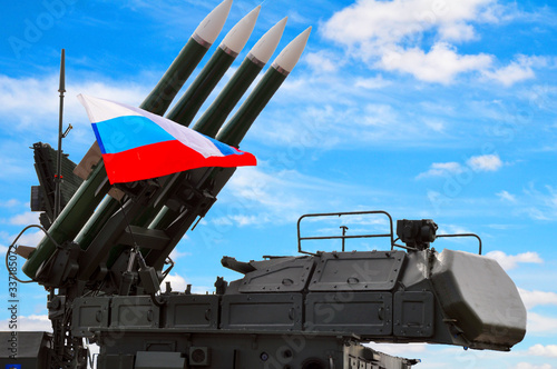 BUK missile launcher