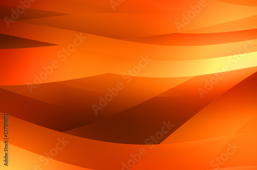 Abstract background with colorful gradient. Vibrant graphic wallpaper with stripes design. Fluid 2D illustration of modern movement.