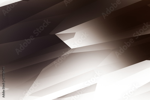 Abstract Background. Triangle 3d illustration polygonal art pattern style. Future graphic geometric design. Geometry texture futuristic decoration. Trendy and vibrant modern style template..