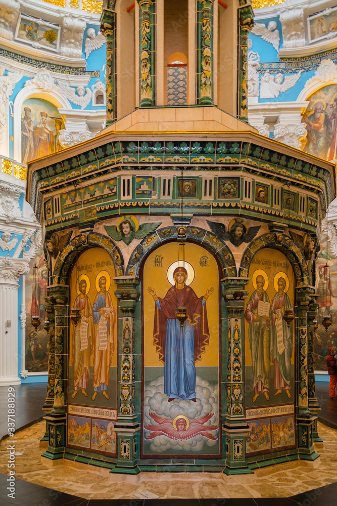New Jerusalem monastery Russia Istra city