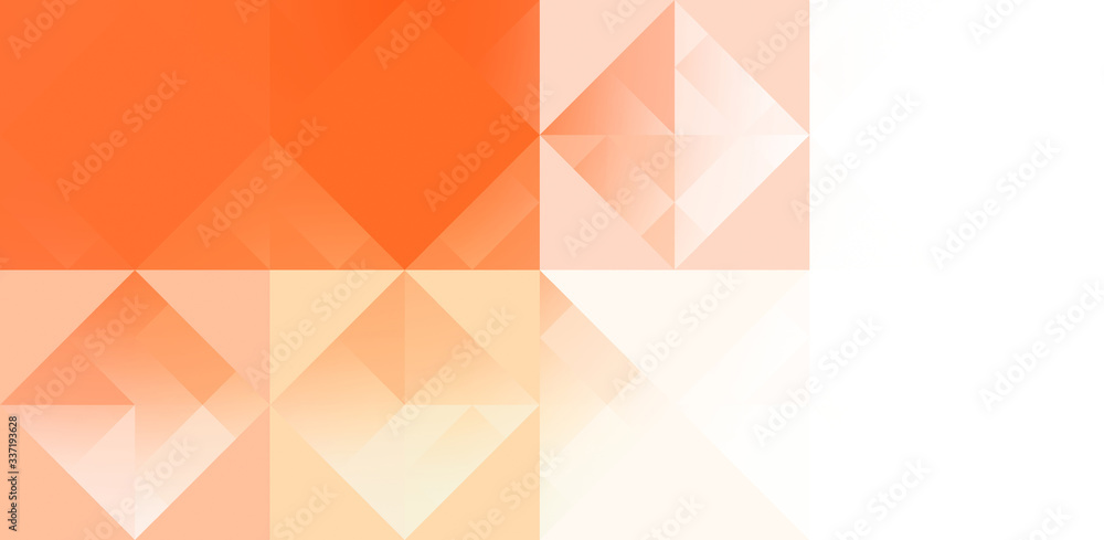 Fototapeta premium Geometric background of minimalist design. Abstract creative concept illustration.