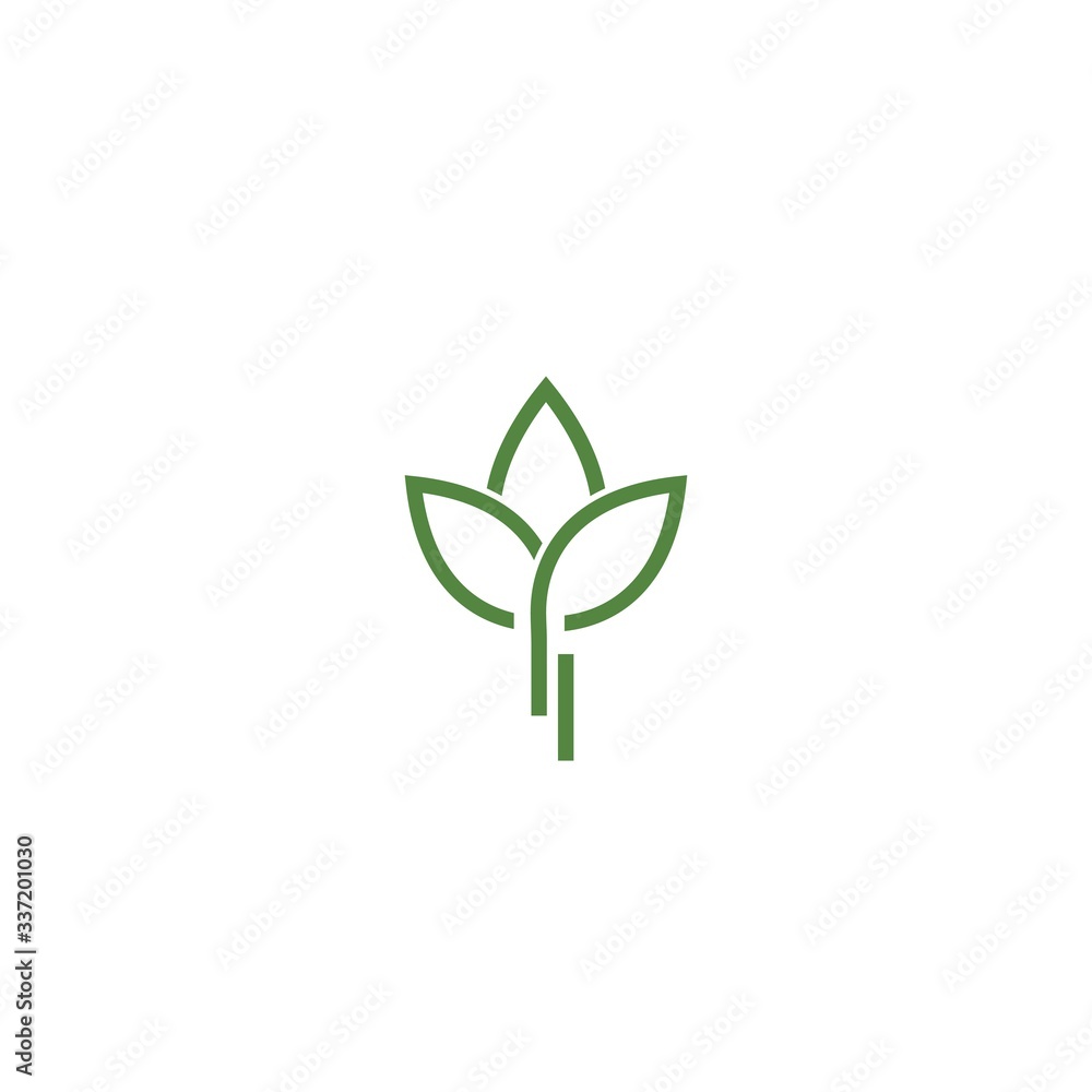 Green garden green leaf ecology logo Green garden green leaf ecology logo