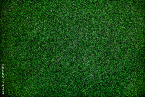 Green fake grass background photo